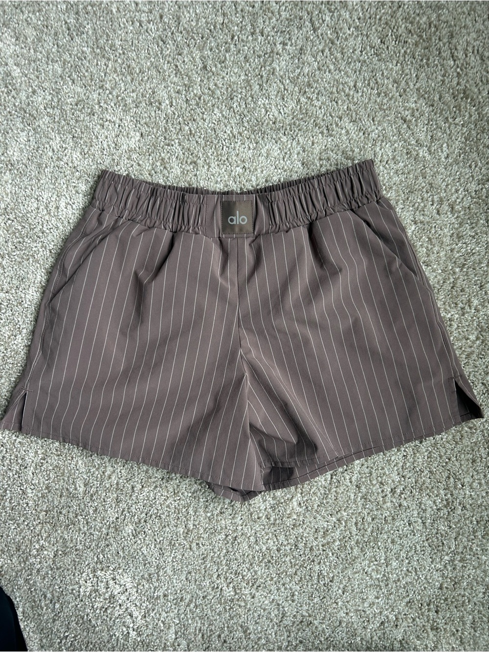 ALO Yoga Women's Pinstripe Shorts